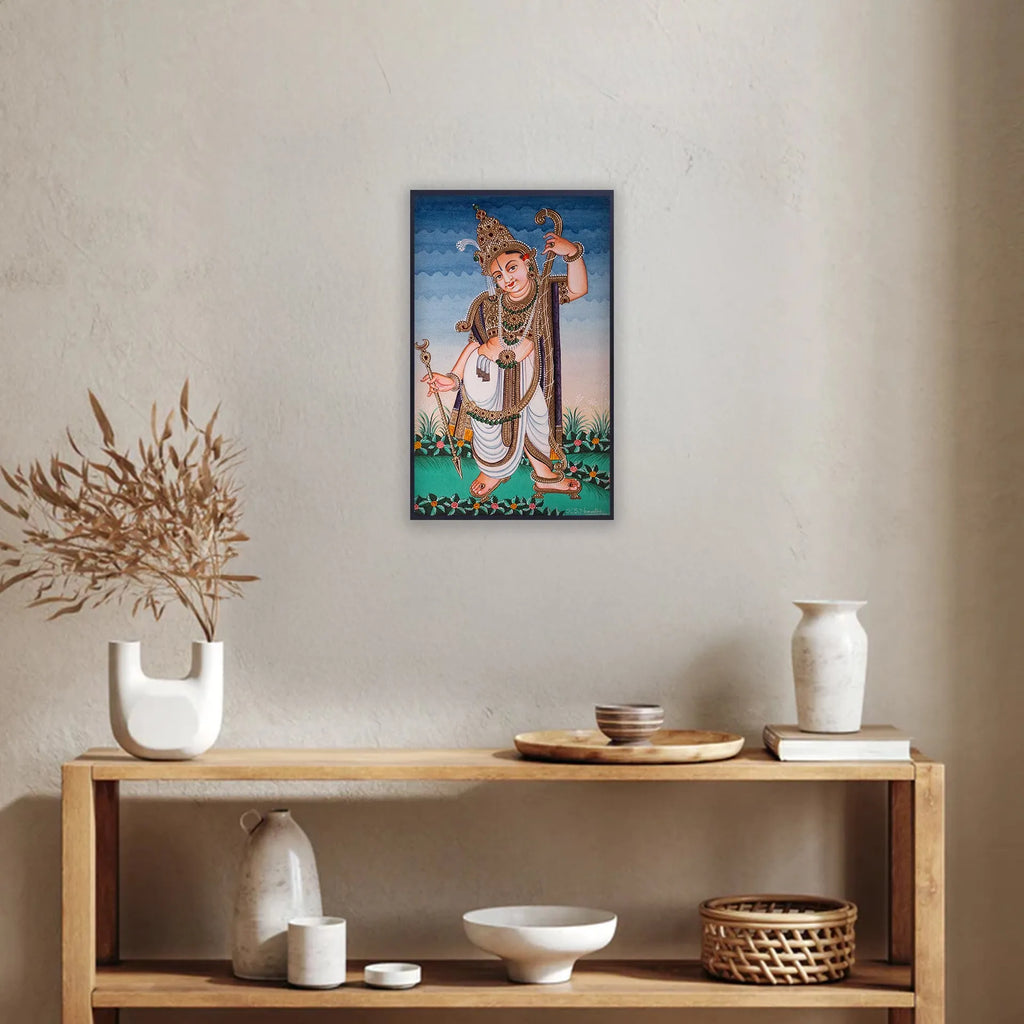 Mysore Painting - Shree Ram