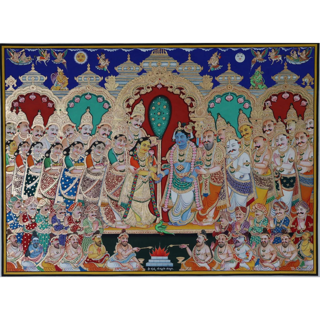 Krishna Rukmani wedding