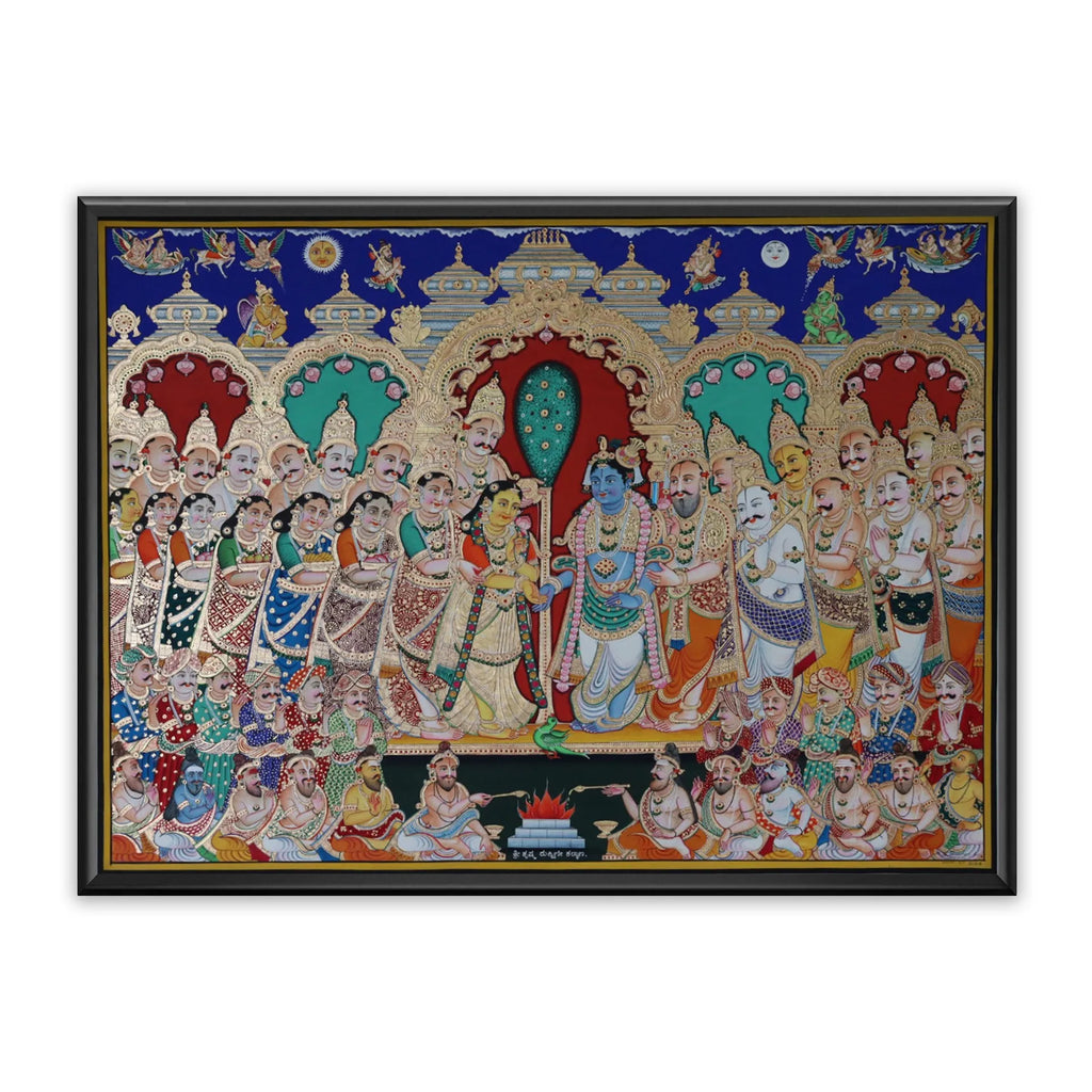 Krishna Rukmani wedding