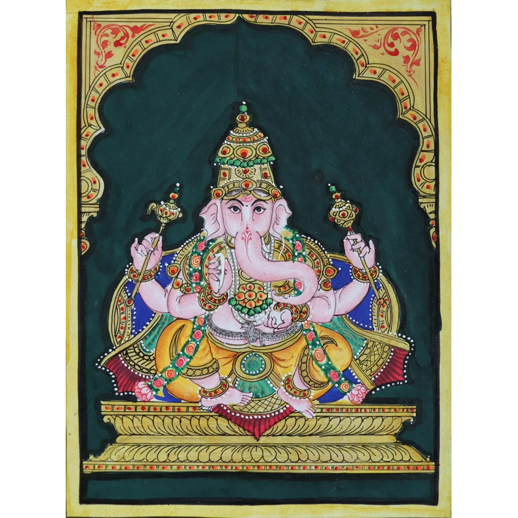 Mysore Painting - Ganeshaa