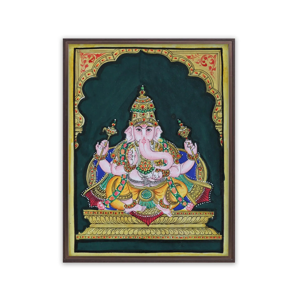 Mysore Painting - Ganeshaa