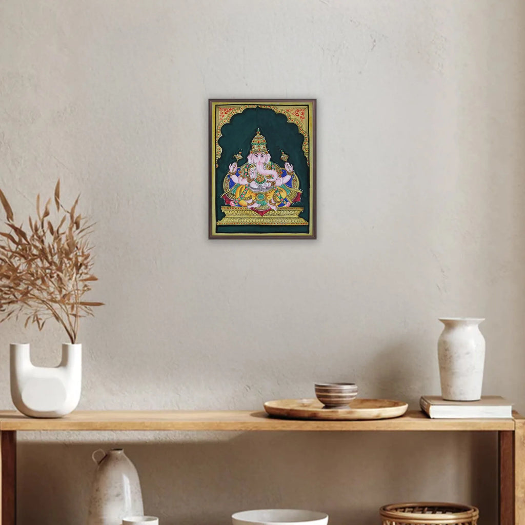 Mysore Painting - Ganeshaa