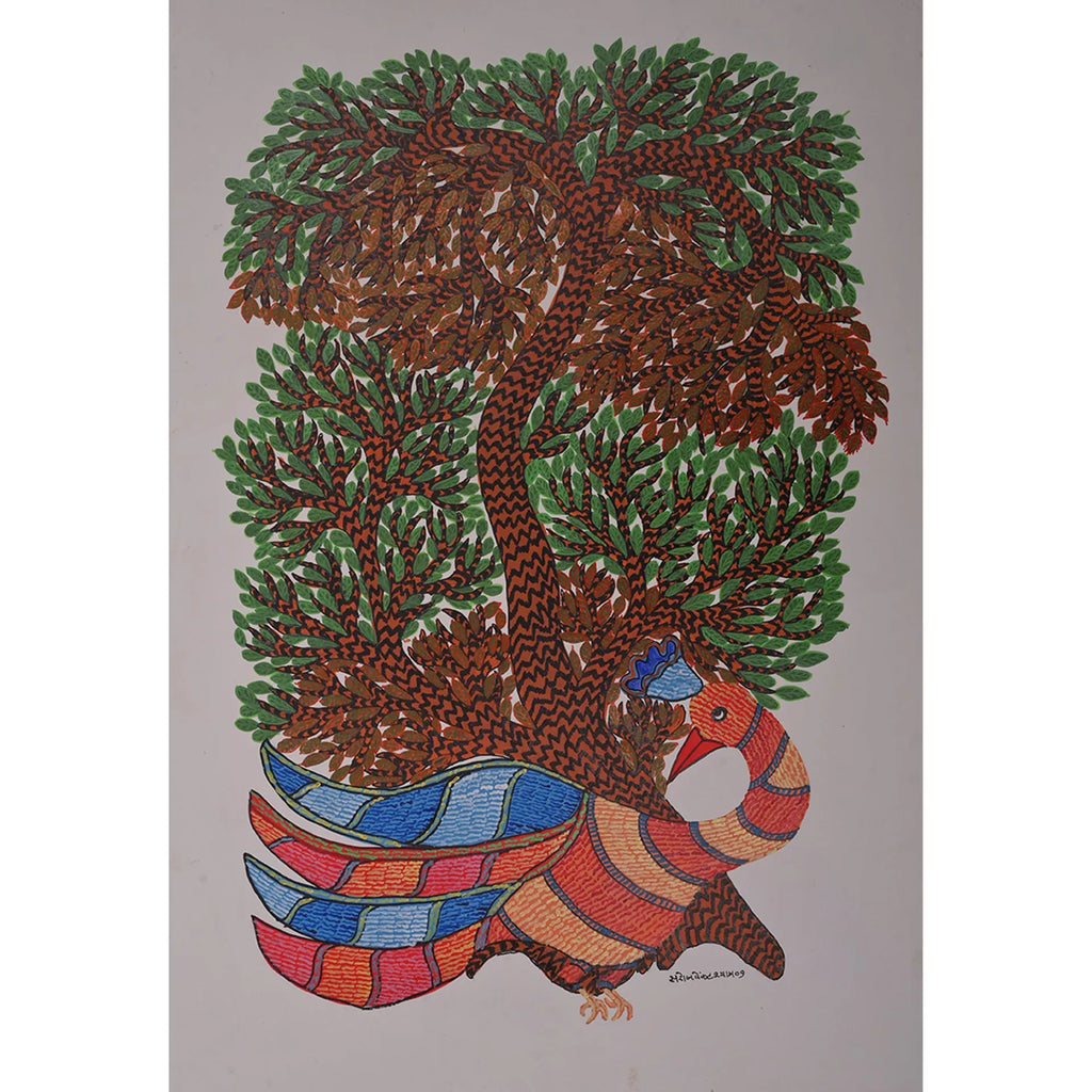 Gond - Peacock of the Mystic Woods