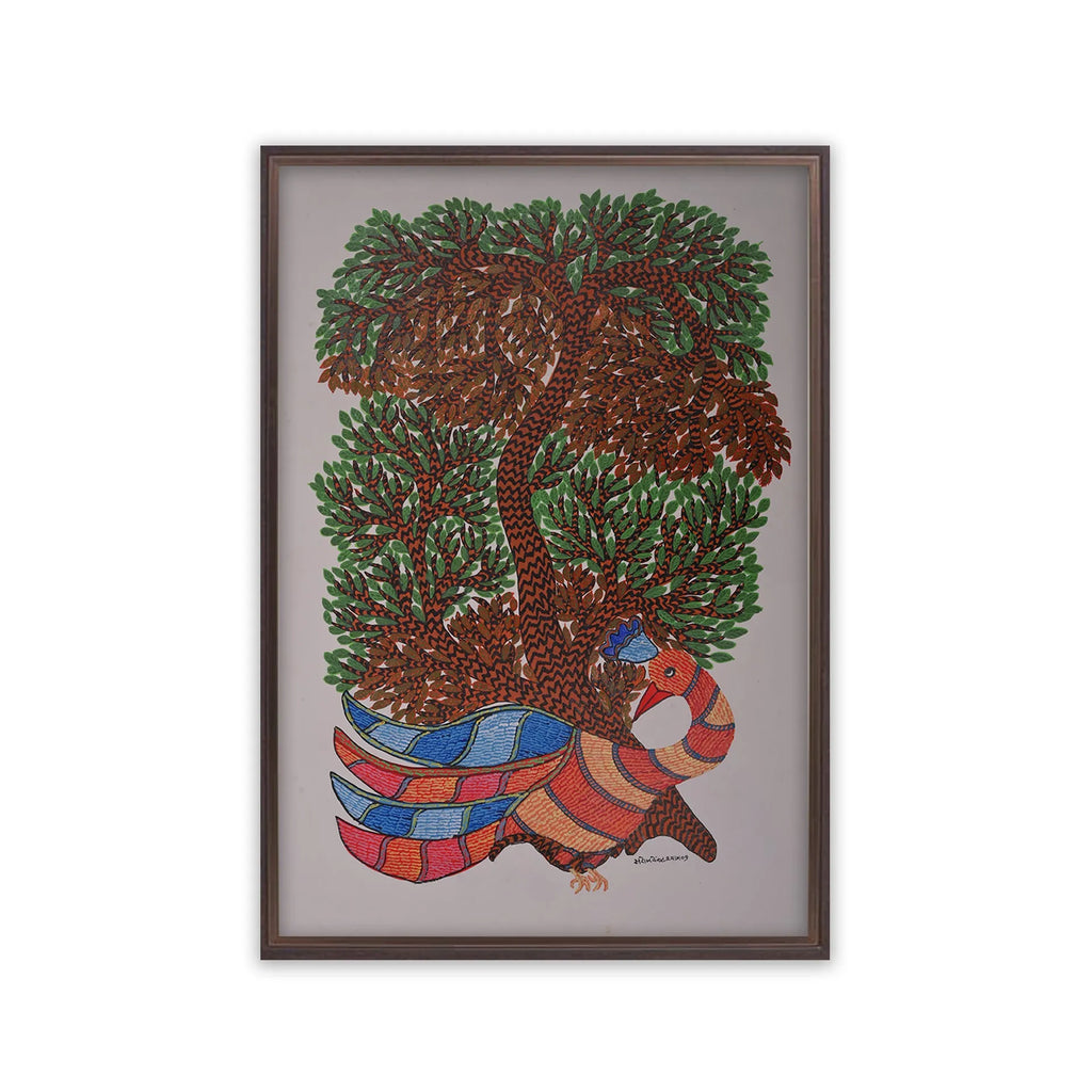 Gond - Peacock of the Mystic Woods