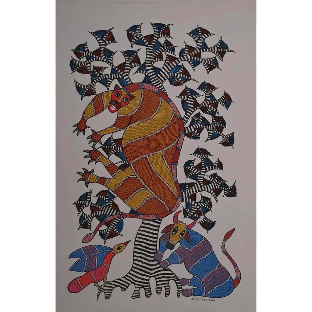 Gond - Friends Beneath the Forest Tree