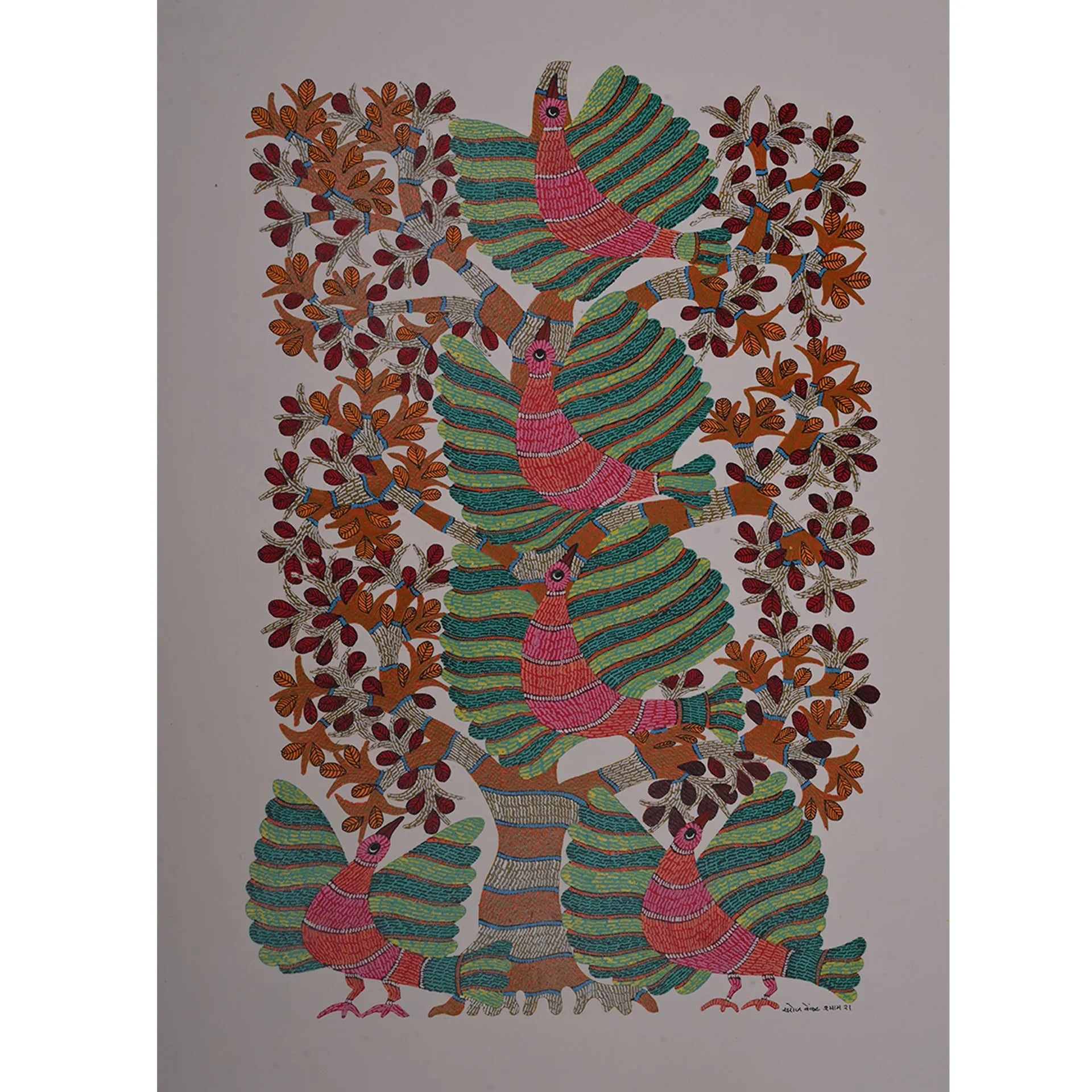 Gond - Birds of the Forest Bloom