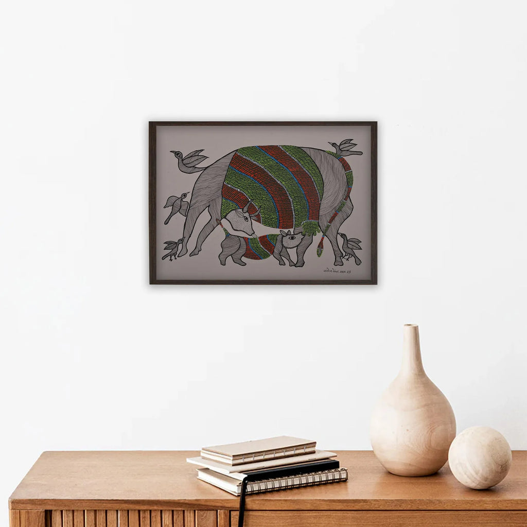 Gond - Cow and Calf