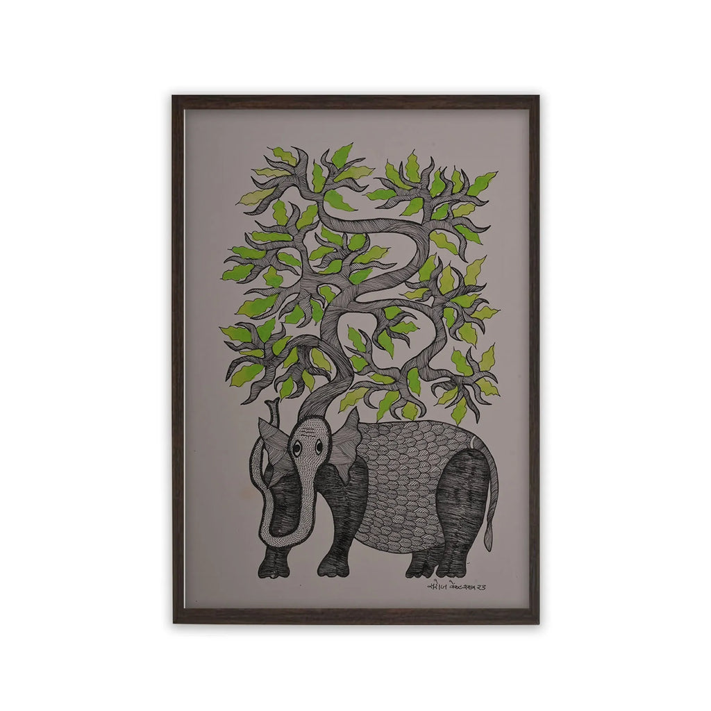 Gond - Elephant of the Tree