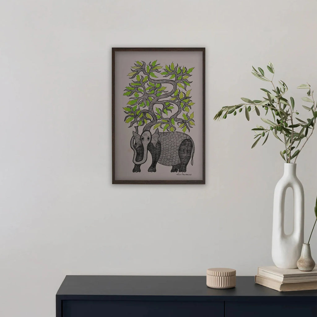 Gond - Elephant of the Tree