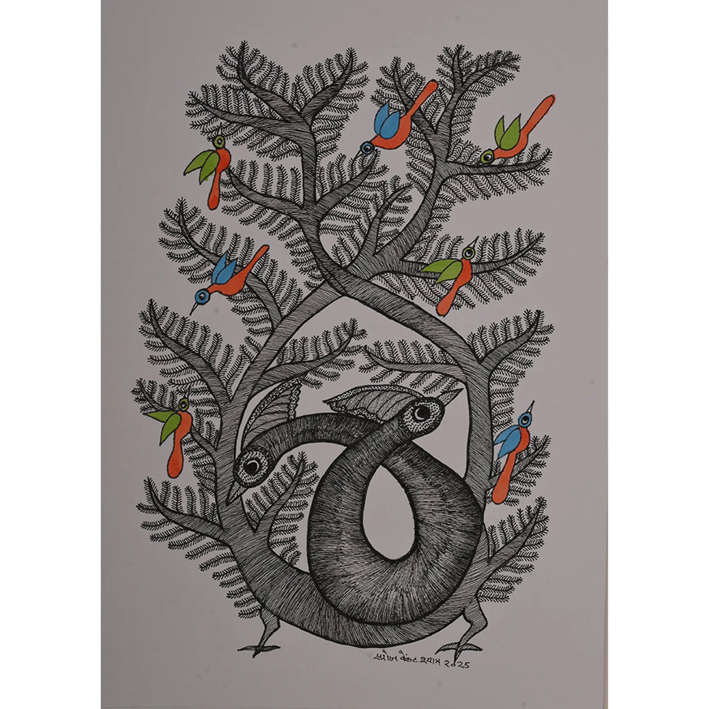 Gond - Peacocks