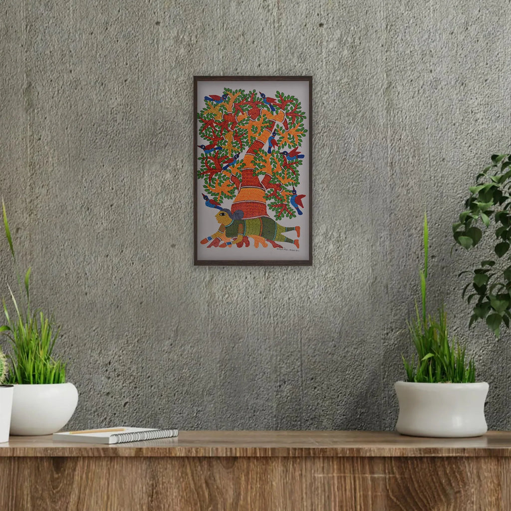Gond - Goolar Tree- story of the lasy under goolar