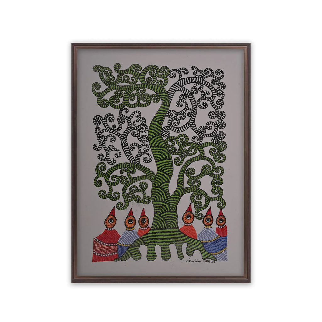 Gond - Friends Under the Tree