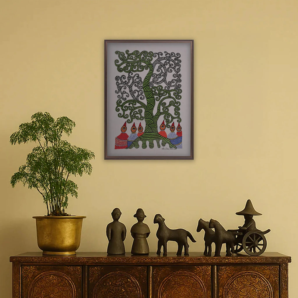 Gond - Friends Under the Tree