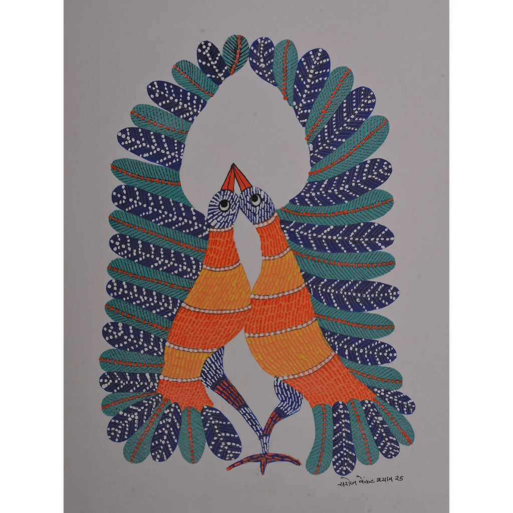Gond - Peacock