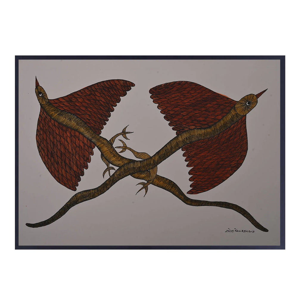 Gond - Sanfhadki-  The Snake with Wings