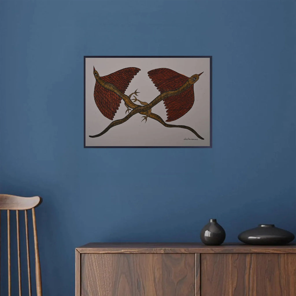 Gond - Sanfhadki-  The Snake with Wings