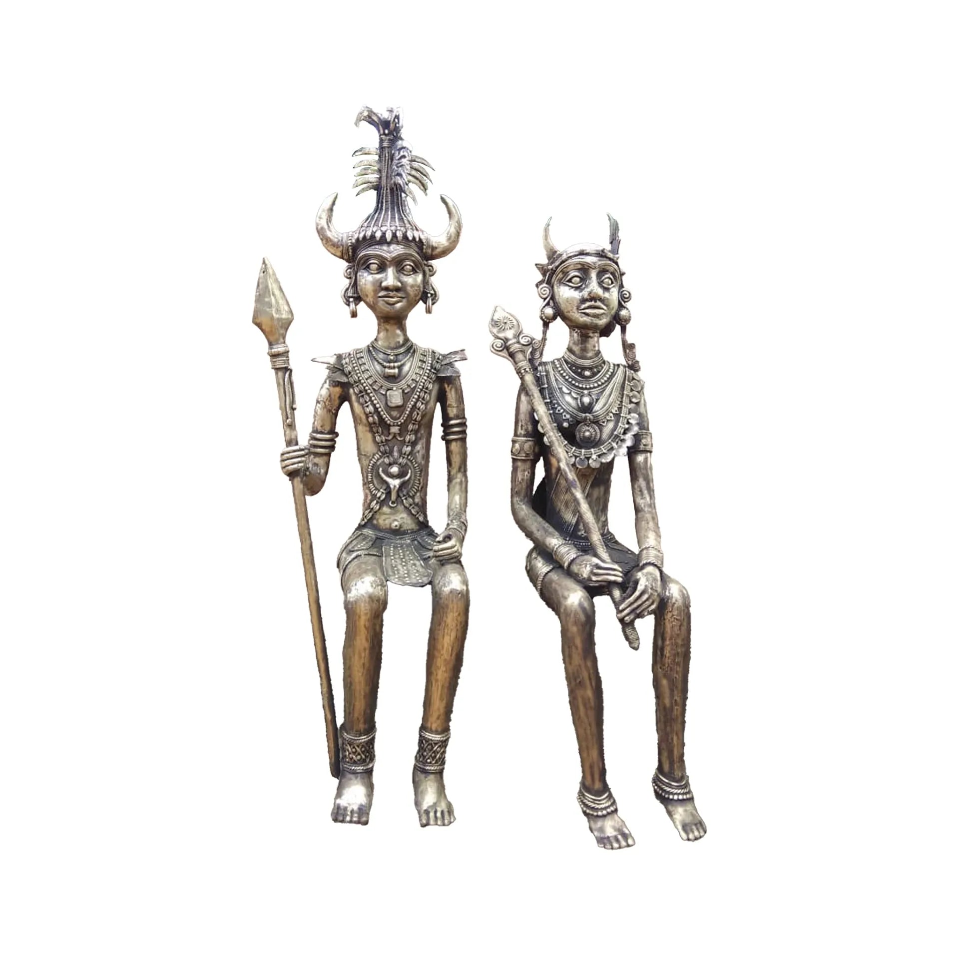 Gadwakam - Adivasi Couple with Weapons