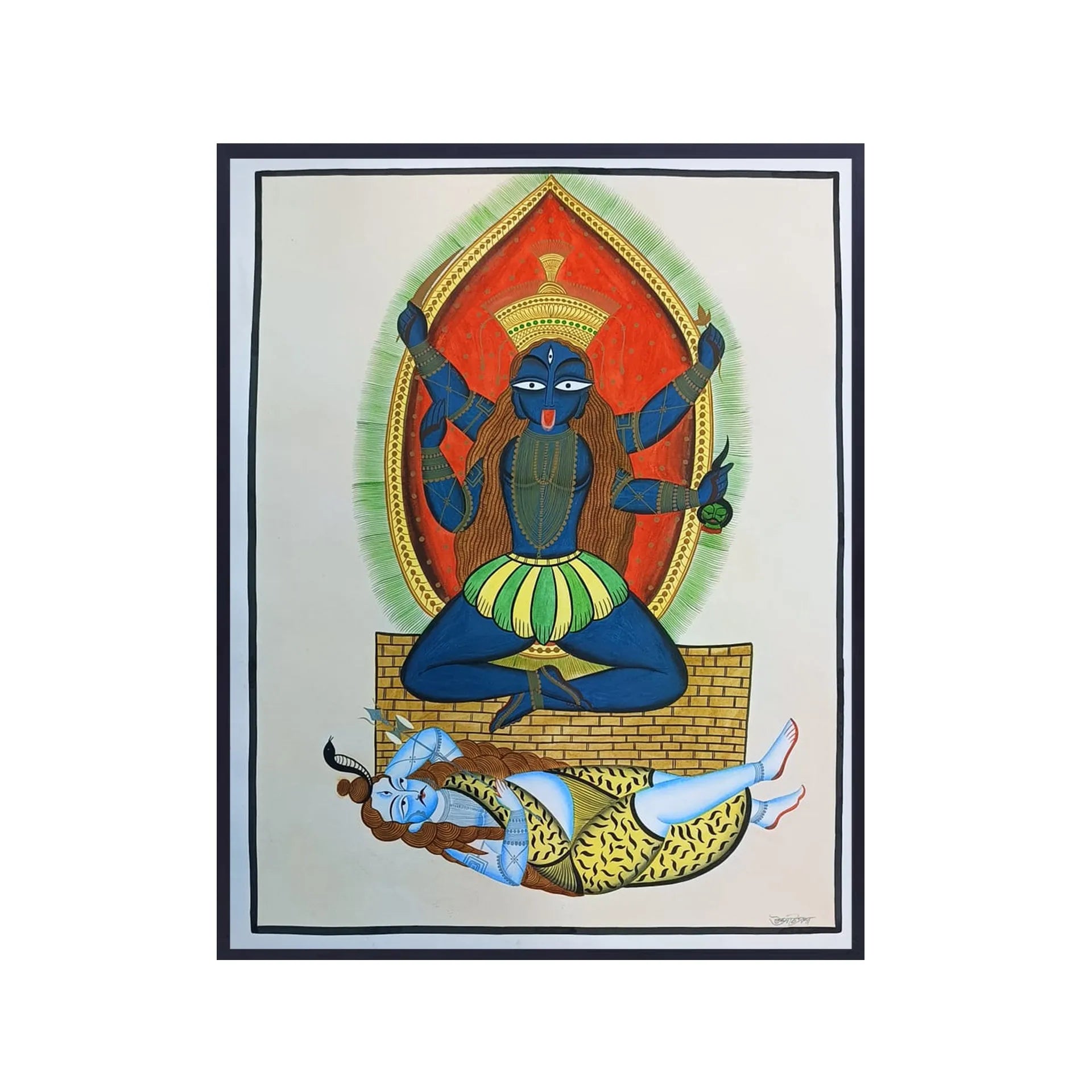 Kalighat - Sarawati Roop