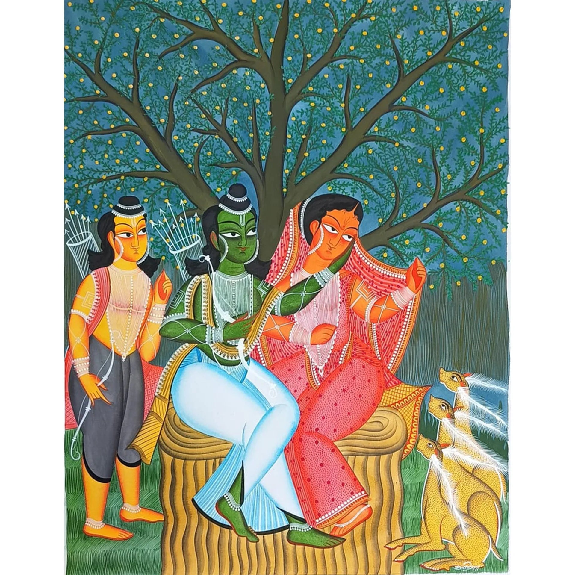 Kalighat - Ram Laxman Sita