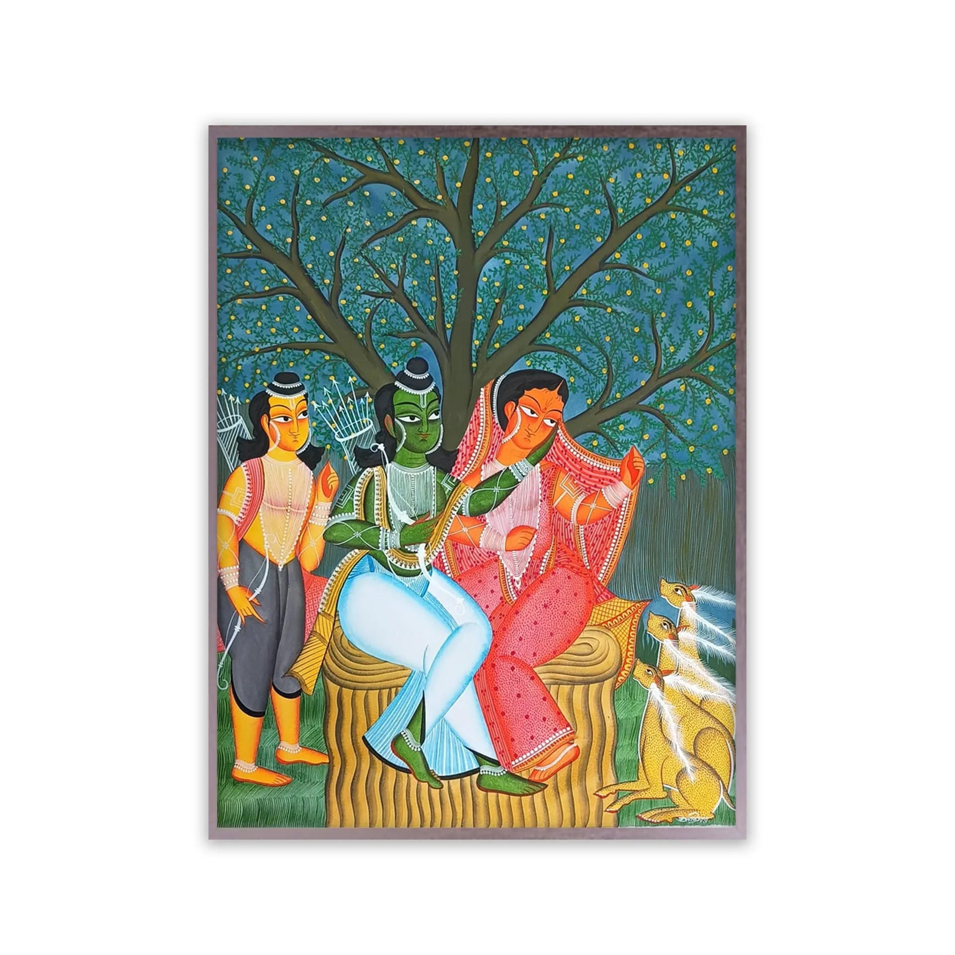 Kalighat - Ram Laxman Sita