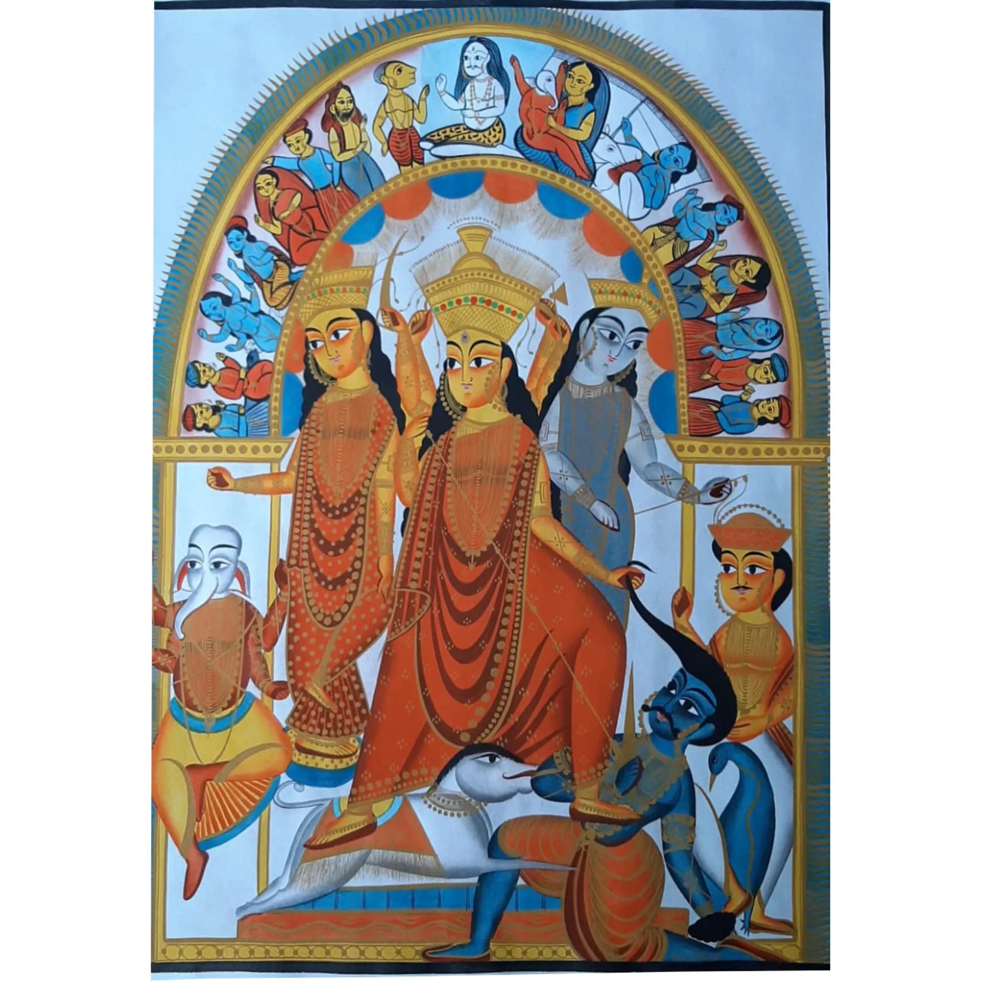 Kalighat - Kalighat Durga chalchitra