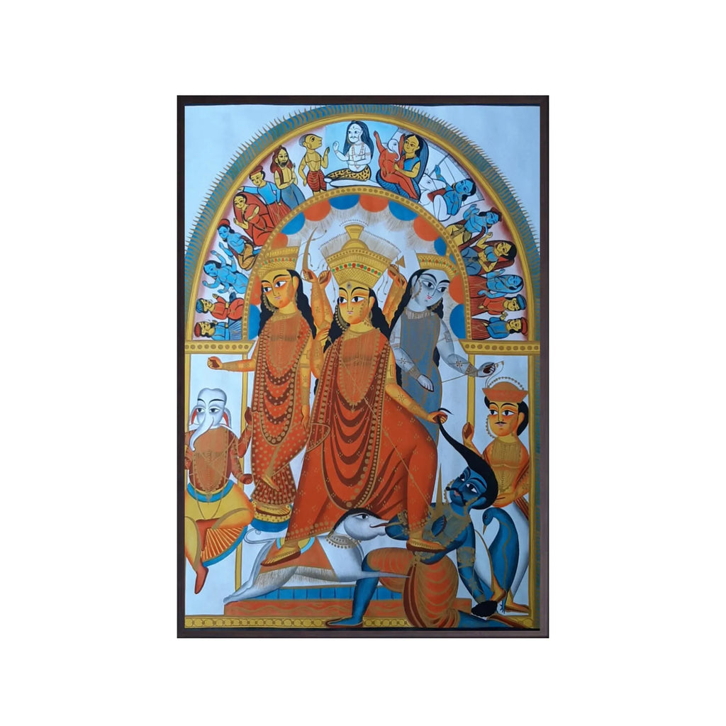 Kalighat - Kalighat Durga chalchitra