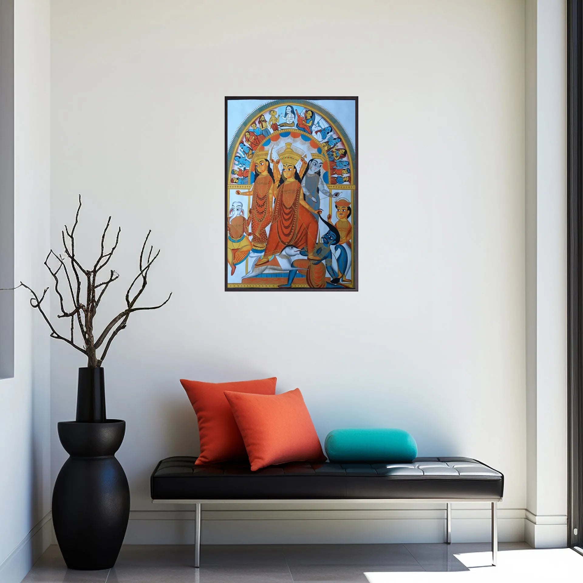 Kalighat - Kalighat Durga chalchitra