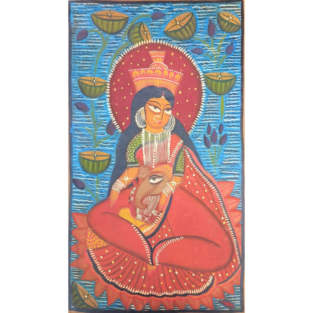 Kalighat - Durga and Ganesha