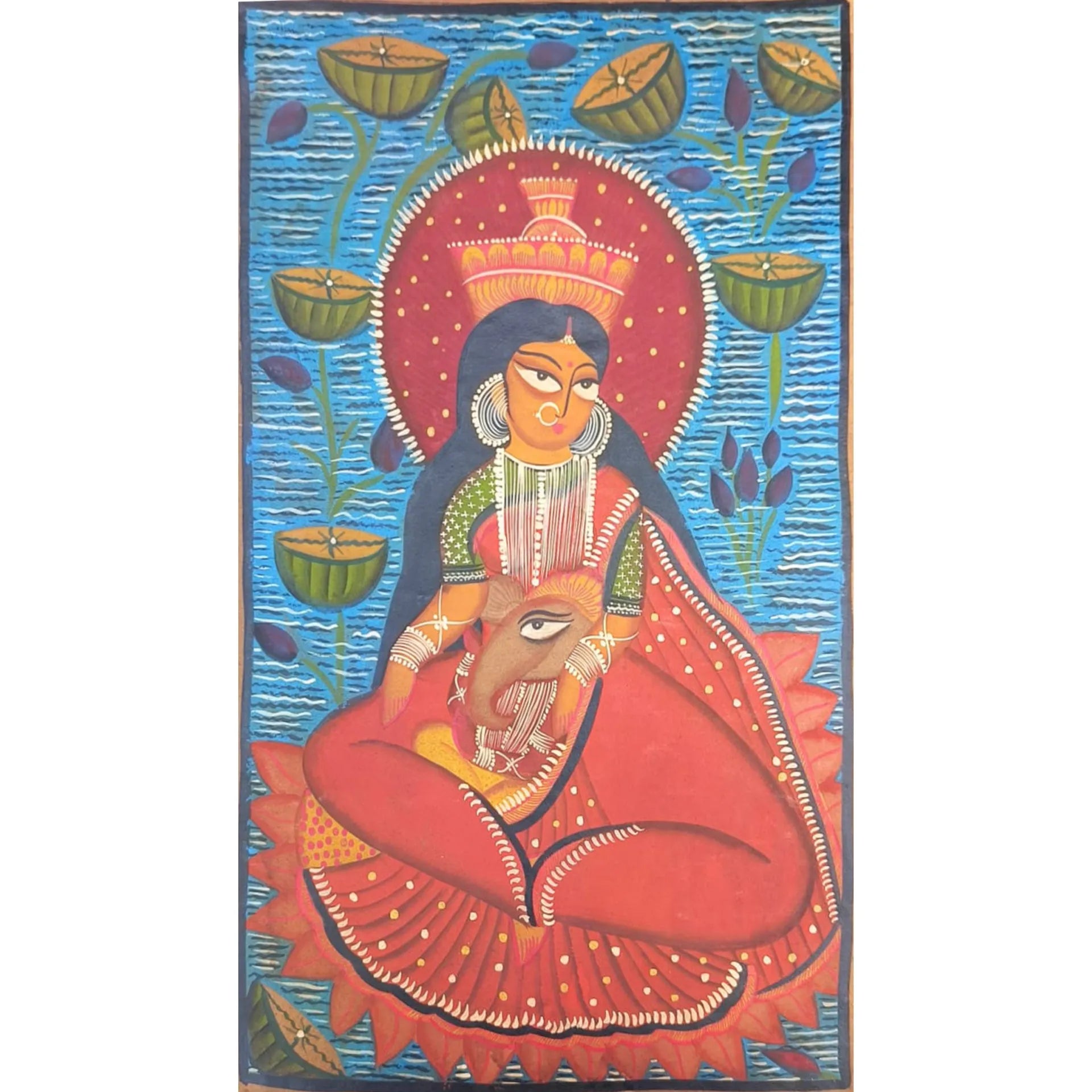 Kalighat - Durga and Ganesha