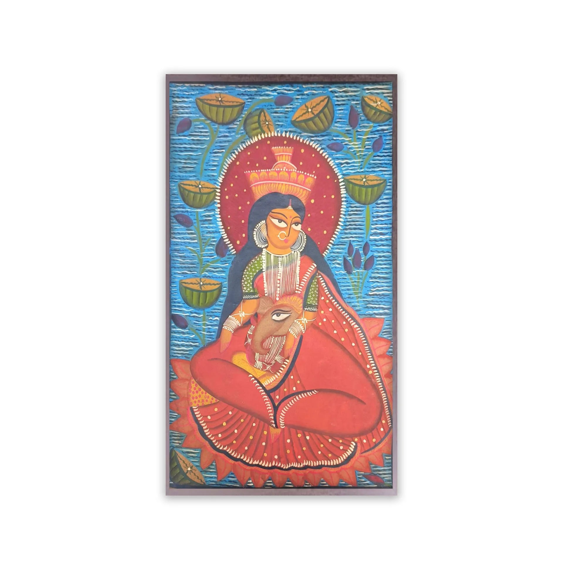 Kalighat - Durga and Ganesha