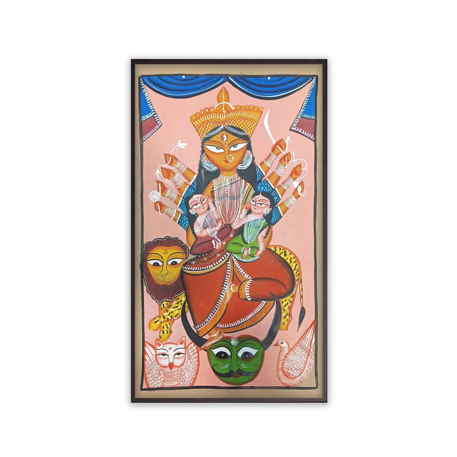 Kalighat - Laxmi, Durga, Saraswati