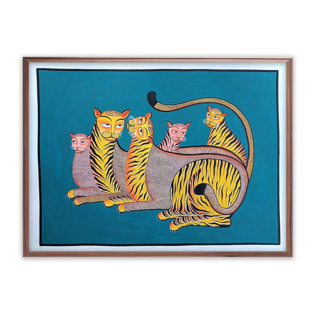Kalighat - Lion's family