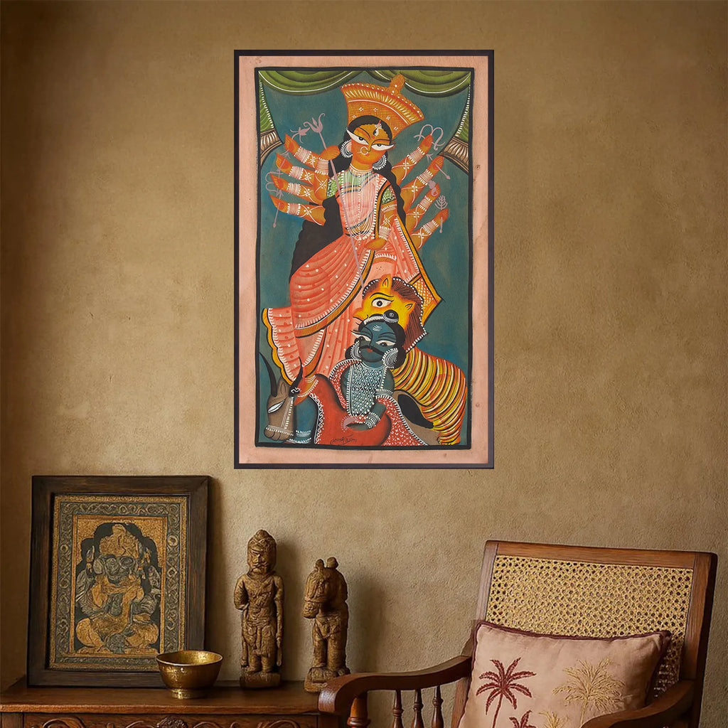Kalighat - Mahisasur Mardini