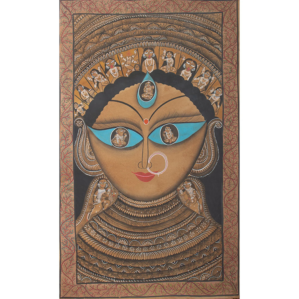 Kalighat - Durga Maa with Dashavatar