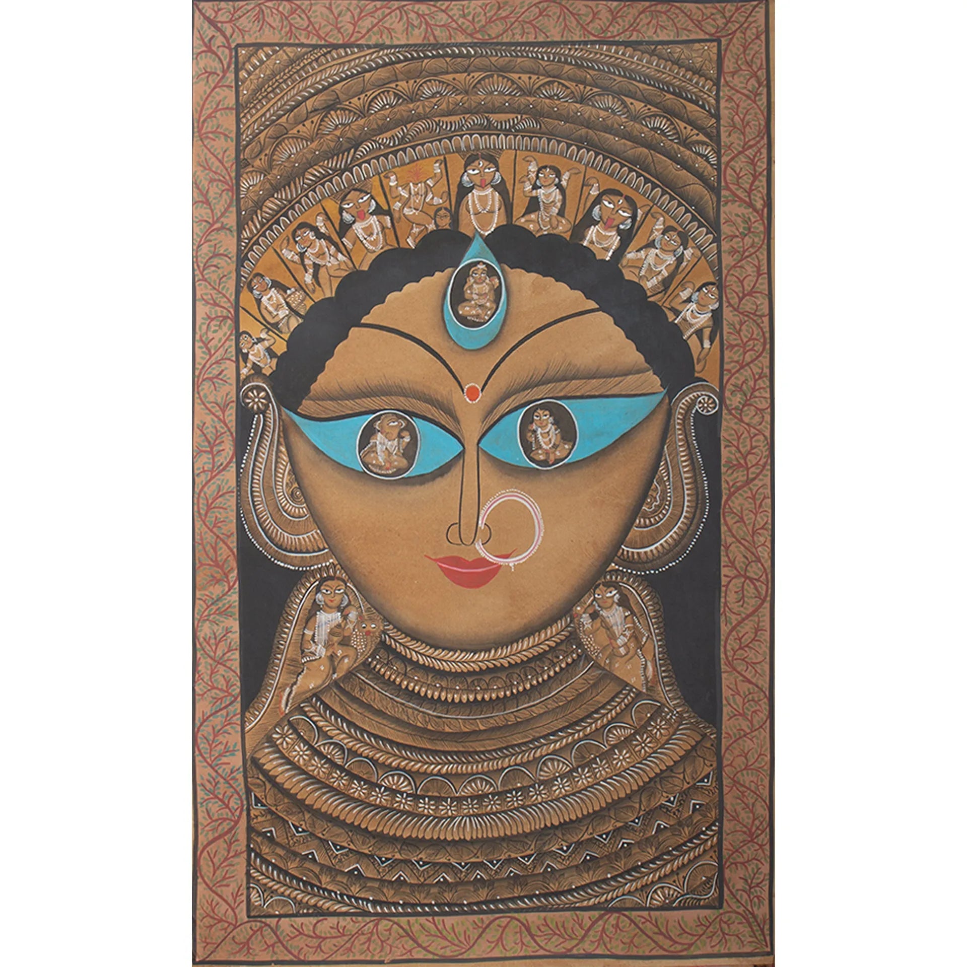 Kalighat - Durga Maa with Dashavatar