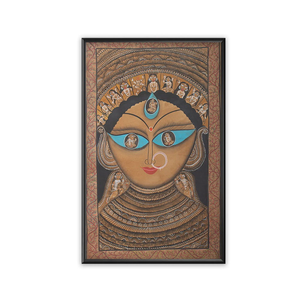 Kalighat - Durga Maa with Dashavatar