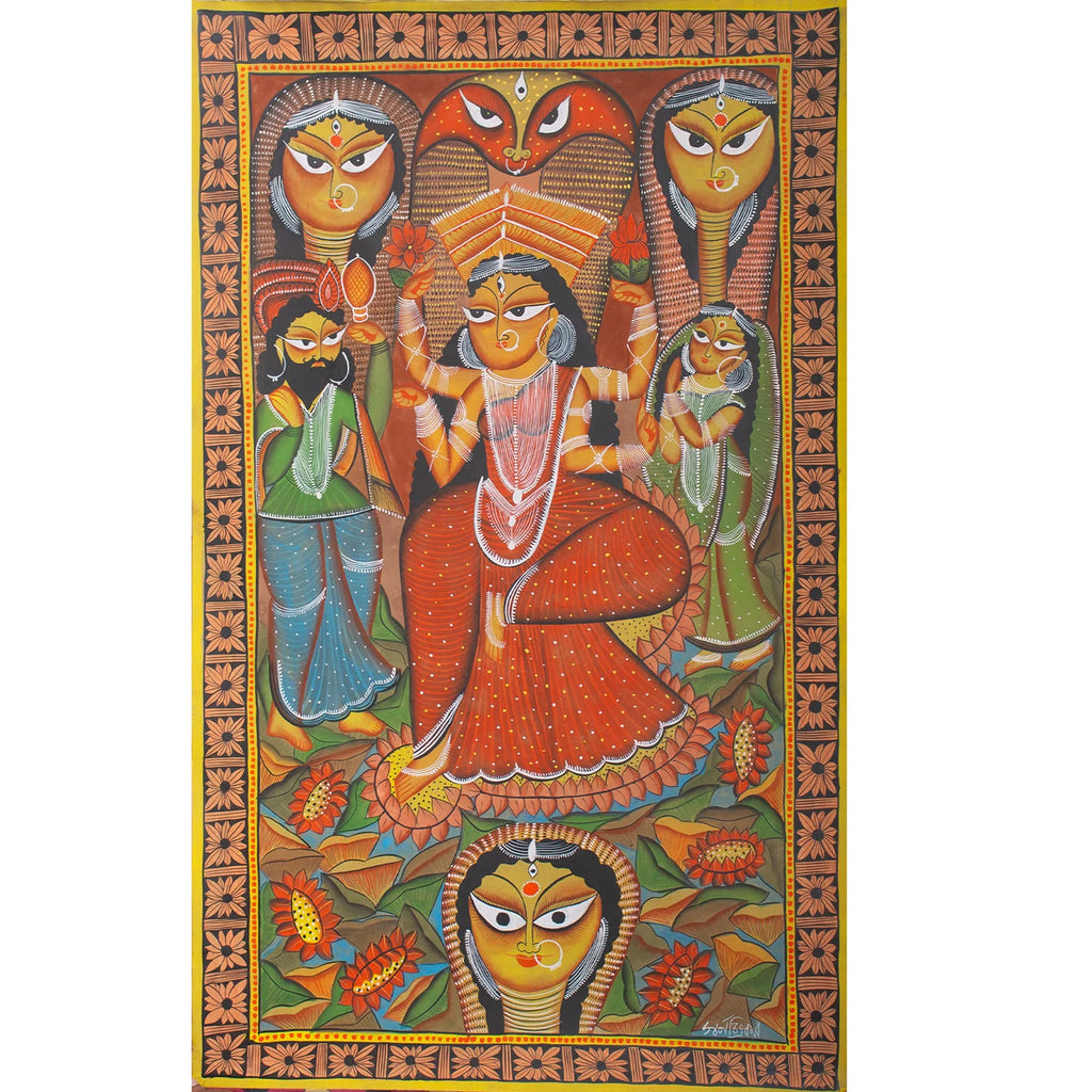 Kalighat - Snake Godesss