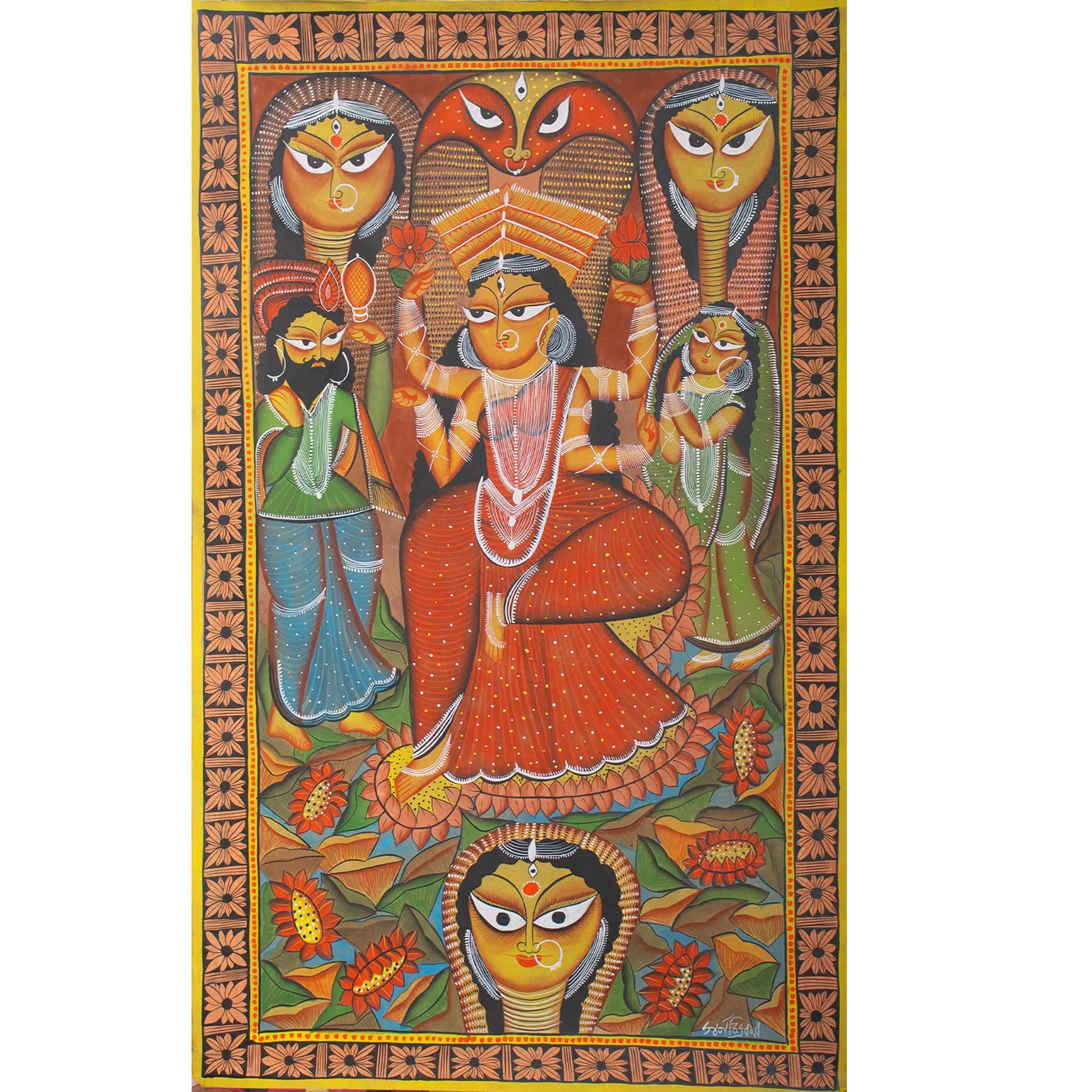 Kalighat - Snake Godesss