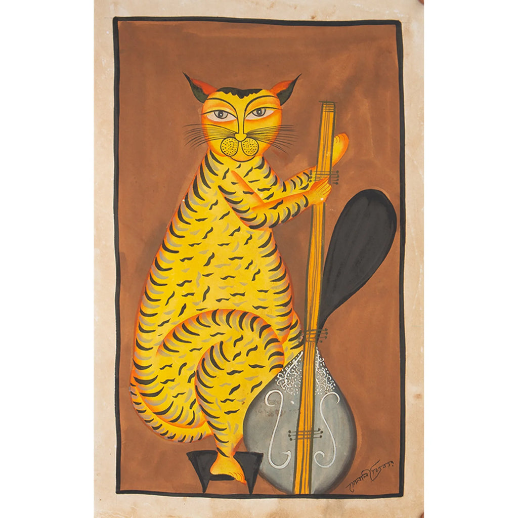 Kalighat - Cat Playing Music