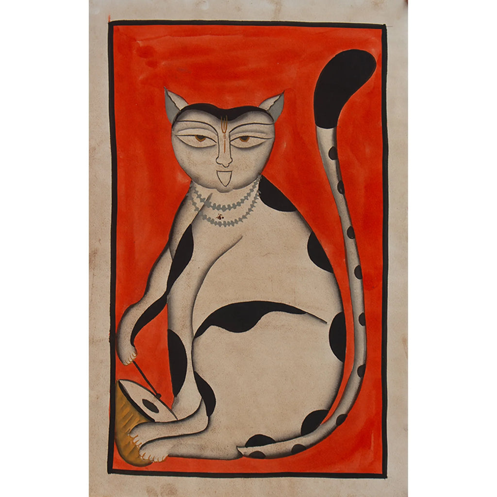 Kalighat - Cat Playing Music