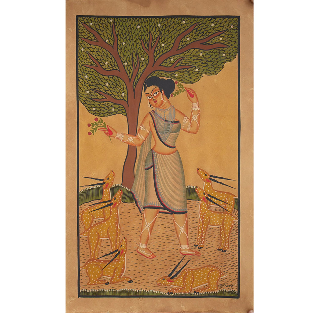 Kalighat - The village girl