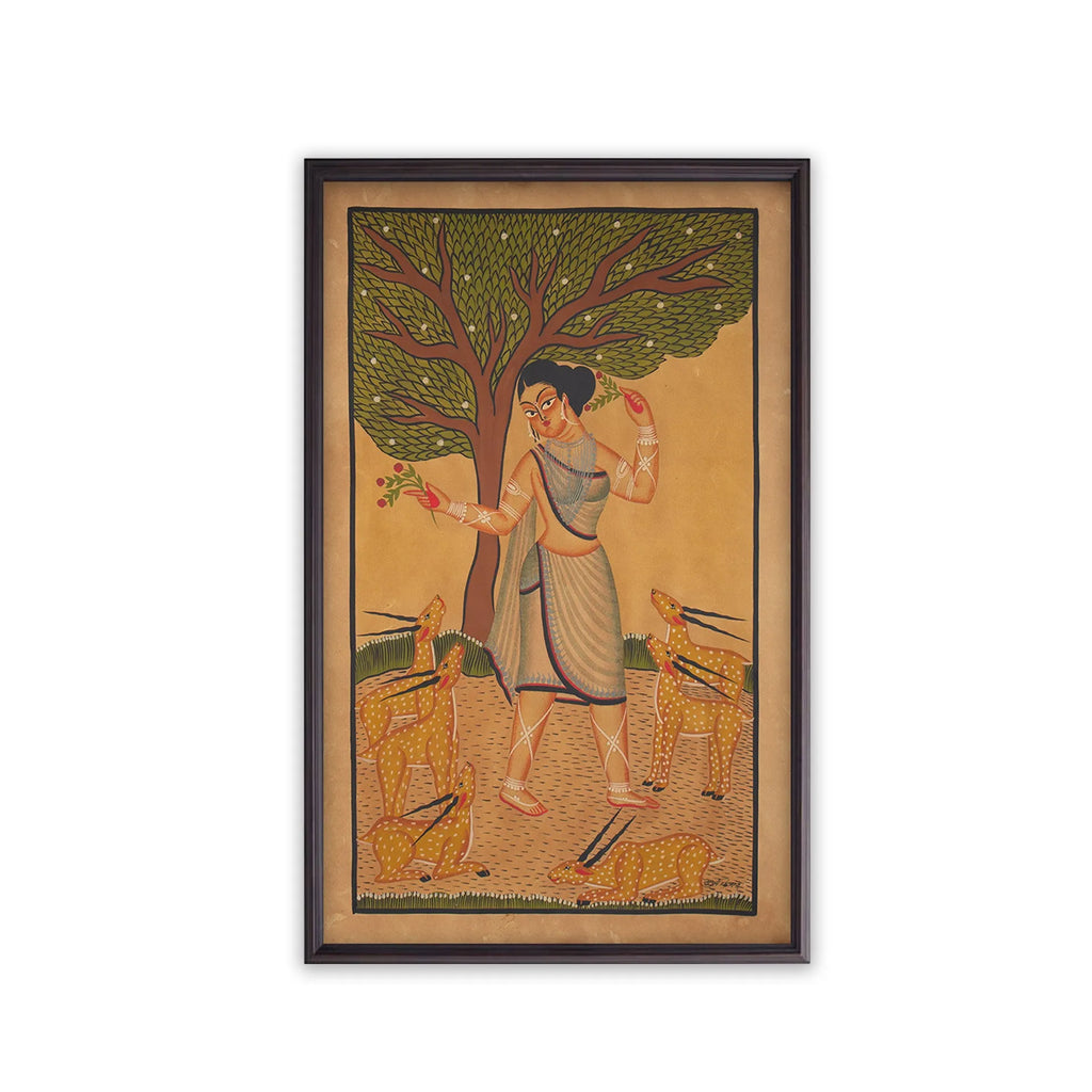 Kalighat - The village girl