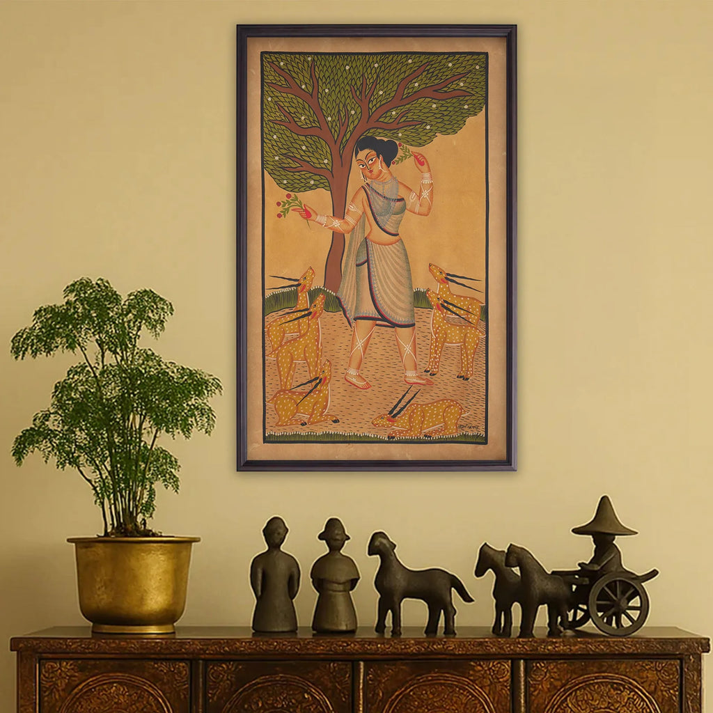 Kalighat - The village girl