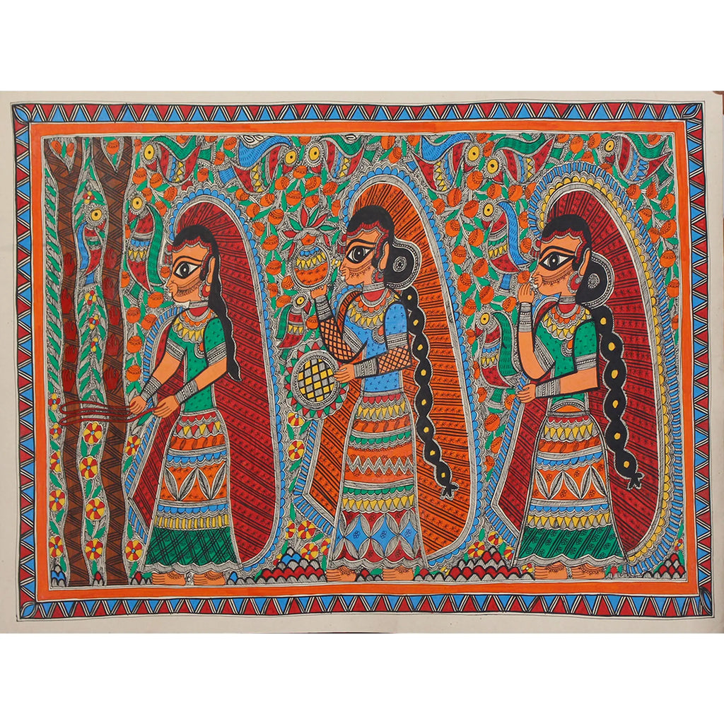 Madhubani - Vat Savitri Pooja