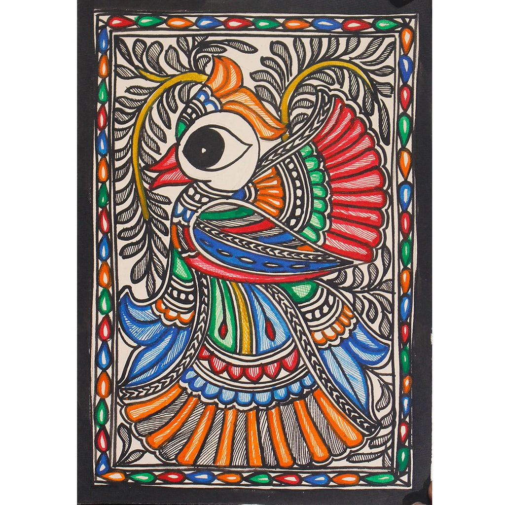 Madhubani - Peacock