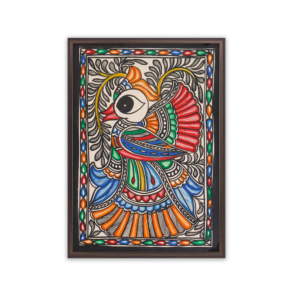 Madhubani - Peacock