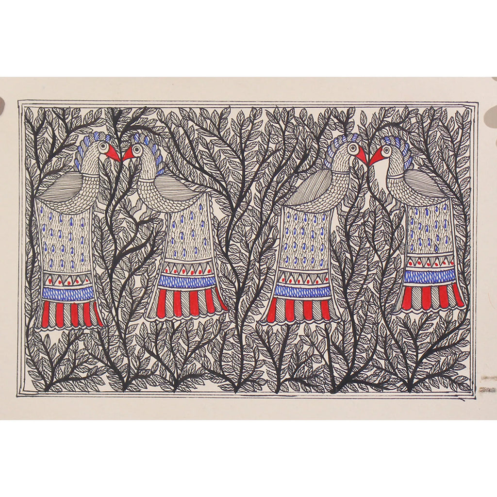 Madhubani - Nature Scene