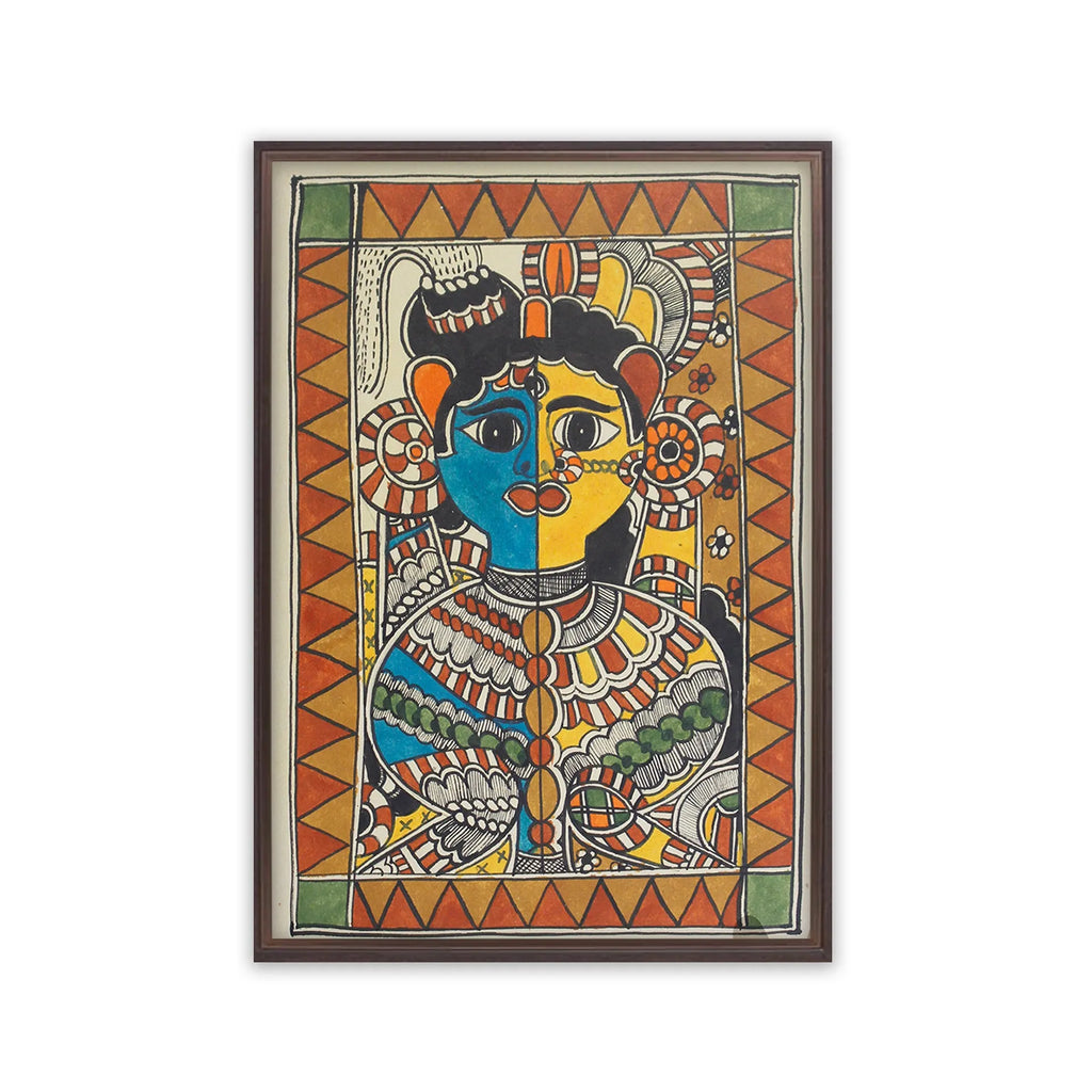 Madhubani - Ardhnareeshwar