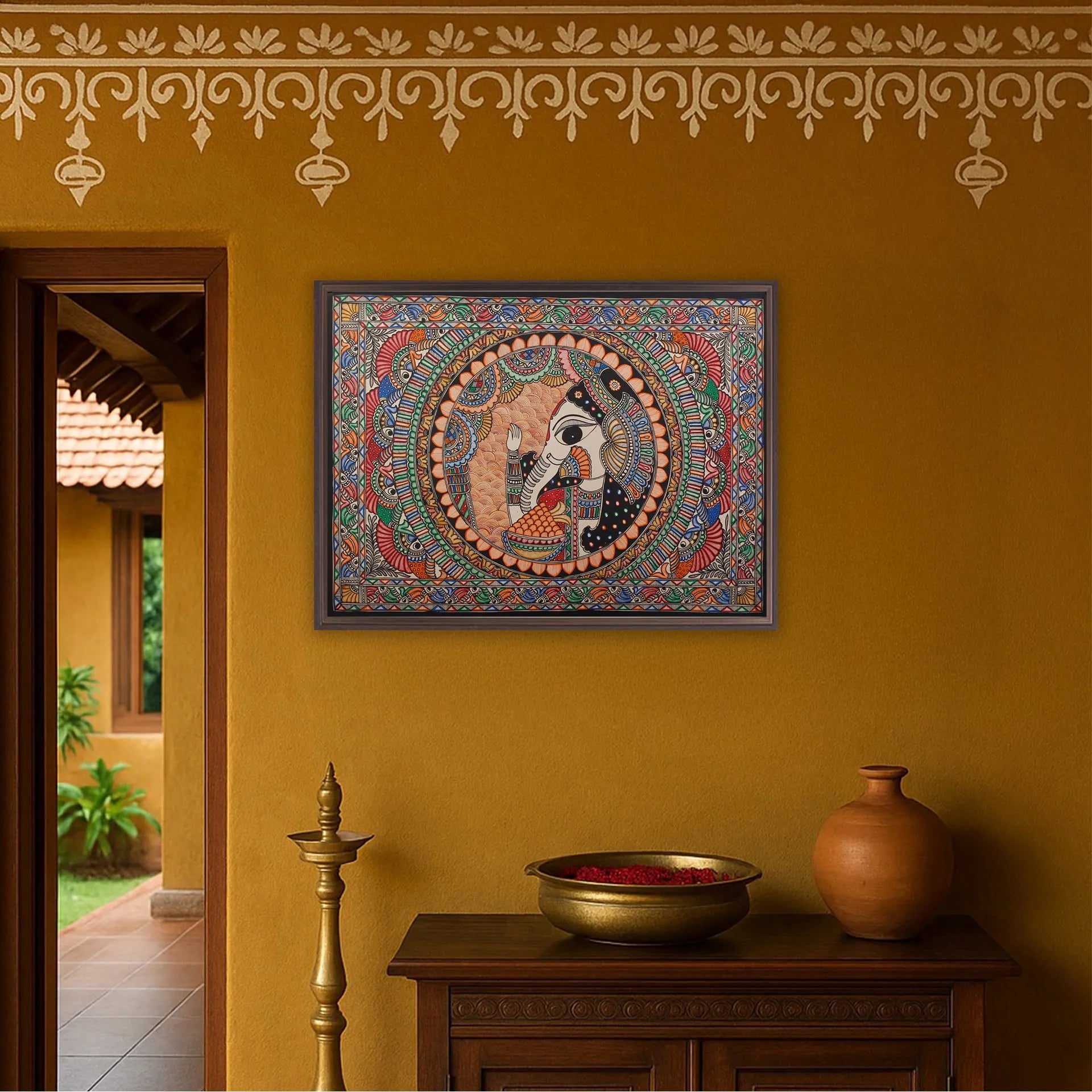 Madhubani - Ganesha