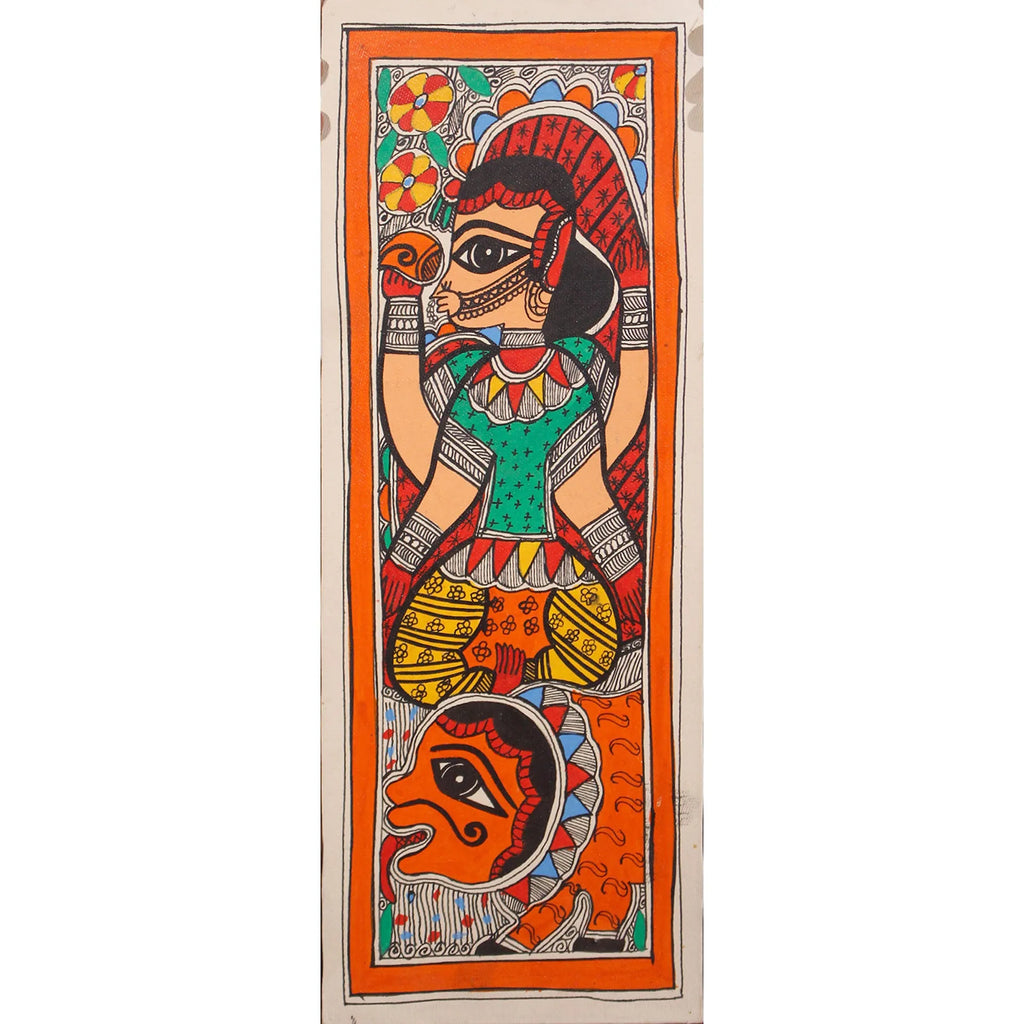 Madhubani - Durga  Maa